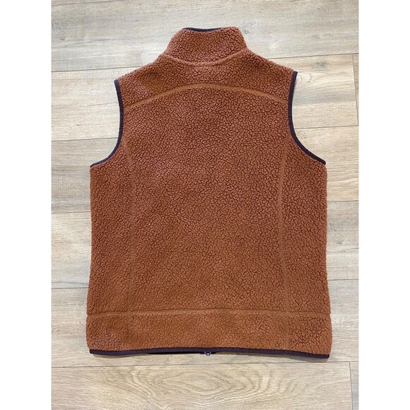 Patagonia Retro Pile Brown Fleece Vest - Picture 6 of 8